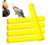 Palos de espuma de aparejo, de espuma de pesca - Cilindro Eva Fishing Foam 5X Float Sticks - Materiales de plataforma de fijación a la mosca Gancho ligero Pike Pose para PAND