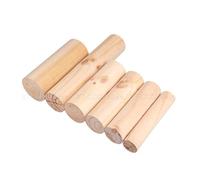 Palos De Madera 1Pcs 50/60/65/70/80/90/100mm Diameter Solid Wooden Stick DIY Handmade Building Sand Table Model Material Furniture Accessories(Length 500mm,80mm)