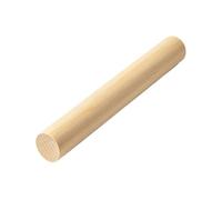 Palos De Madera 20-40Pcs Dia10mm Solid Round Wood Length 50mm-400mm DIY Construction Material Building Model Fine Wooden Strips(200x10mm,20pcs)