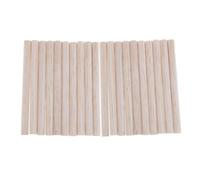 Palos De Madera 20x 8mm Round Balsa Wood Stick Wooden Dowel Rod For Kids Model Making 100mm