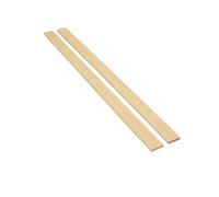 Palos de madera de balsa Listones de tiras madera alerce pino siberiano Natural, L 500mm 330mm, sin terminar for muebles carpintería, 10 Uds(500 X 4MM X 6MM)