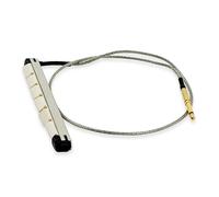 Palos de pastilla de guitarra, puente integrado, tiras extraíbles, para guitarra acústica de 6 cuerdas, pieza de guitarra duradera, traje piezoeléctrico extraíble