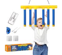 Palos de reflejo, juguete portátil de 3 velocidades, ajustable para juego de caída del palo, para aula escuela, fiestas, fiesta de cumpleaños, sala de Halloween, Pascua al aire libre, jardín