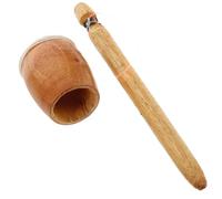 Palos de tambor en madera para niños pequeños Efecto sonoro de rana