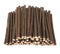 Palos para manualidades, 50 piezas de ramitas de pino sin terminar, marrón, 7, 87 pulgadas