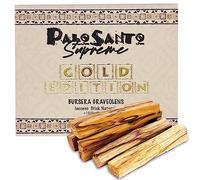 Palosanto - Incienso Natural de Palo Santo - Calidad Gold seleccionada de Perú - Original para purificación y Bienestar Espiritual - Ético y sostenible - Repelente de Mosquitos (100-110 Gramos)