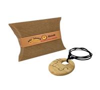PALOSANTO - Joyas de madera de Palo Santo ideales para aromaterapia - Joyas de Palo Santo hechas a mano en Ecuador, Pendentif Sol, Palo Santo, No es una piedra preciosa