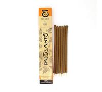 PALOSANTO - Varillas de Incienso Natural Palo Santo y Mirra - Incienso perfumado, Chamánico para Restaurantes y Ceremonias Sagradas - Activa la Energía Positiva - 6 Stick