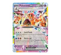 Palossand ex 091/191 - Tarjeta de Pokémon ultra rara | Cartas Pokémon raras | Pokémon EX | Chispas crecientes | Pokémon escarlata y violeta | Autenticado por Titan Cards
