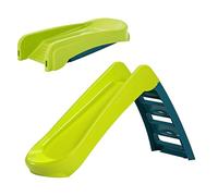 Palplay Fun N Fold - Tobogán infantil para niños - Interior y exterior - Tobogán plegable ligero verde - Almacenamiento rápido y fácil - Niños pequeños de 18 meses a 5 años