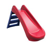 Palplay- Tobogán Plegable Junior, Color Rojo/Azul, 907184