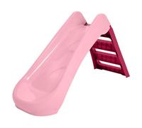 Palplay Tobogán Plegable Rosa para niños pequeños y niños de 18 Meses + Equipo de Juego al Aire Libre. Primera Diapositiva Ideal para niños pequeños y niños pequeños