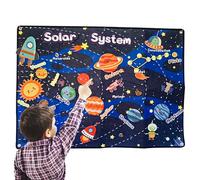 PalRal | Sistema Solar Montessori para Niños - Los Planetas, Juguete Educativo Fieltro, Juegos Infantiles con Figuras, Niños 3 4 5 6 7 8 Años, Juegos Originales, Universo, Espacio, Regalo Cumpleaños