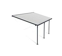 Techo para terraza Feria Palram - Canopia 3 x 5,46 m gris