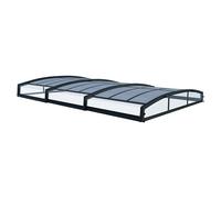 Palram - Canopia Cubierta para piscina Majorca (Específico para: Piscina, L x An: 600 x 400 cm, Aluminio)