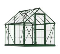 Palram - Canopia Invernadero Harmony (Medidas ext. (An x Pr): 185 x 306 cm, Verde, Área: 5,7 m²)