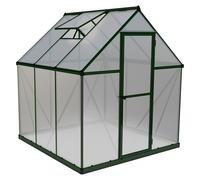 Palram - Canopia Invernadero Mythos (Medidas ext. (An x Pr): 185 x 186 cm, 4 mm, Verde)
