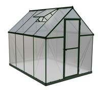Palram - Canopia Invernadero Mythos (Medidas ext. (An x Pr): 185 x 247 cm, 4 mm, Verde)