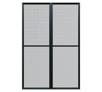 Palram - Canopia Puerta con protección contra insectos (An x Al: 1,37 x 2,05 m, Gris)