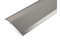PALSINBY Banda de transición para umbrales, Listón de transición Suelo Aluminio for umbral Puerta 90x10 cm(Grey)