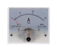 Palsmoother Amperímetro Analógico de Panel 85L1 5A, Medidor de Corriente Y Amperaje, de Error de 2,5, 0-30A
