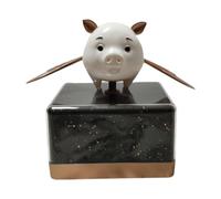 Palsmoother Lámpara de Noche Infantil Lámpara Musical Infantil Lámpara de Escritorio Diseño Animal Luz Led Decorativa en Pp Apta para Dormitorio Mesa de Noche Esp, Blanco