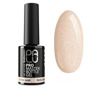 PALU - Gel constructor de color 2 en 1 para uñas - Gel UV/LED en frasco con pincel - Consistencia media, autonivelante, fórmula de una fase - PRO MASTER BOTTLE GEL 11 g Pearl Sand