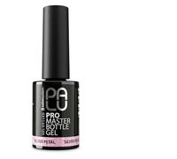 PALU - Gel constructor de color 2 en 1 para uñas - Gel UV/LED en frasco con pincel - Consistencia media, autonivelante, fórmula de una fase - PRO MASTER BOTTLE GEL 11 g Silver Petal