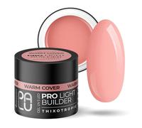 PALU - Gel constructor para uñas - Gel UV/LED - Nail Art - Tixotrópico, autoaligante, multifunción - Brillo intenso, duro, sin limar - Extensión y refuerzo - 45 gWarm Cover