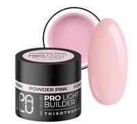 PALU - Gel constructor para uñas - Gel UV/LED - Nail Art - Tixotrópico, autoaligante, multifunción - Brillo intenso, duro, sin limar - Extensión y refuerzo - 45 gPowder Pink