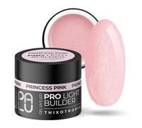 PALU - Gel constructor para uñas - Gel UV/LED - Nail Art - Tixotrópico, autoaligante, multifunción - Brillo intenso, duro, sin limar - Extensión y refuerzo - 45 gPrincess Pink