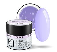 PALU - Gel constructor para uñas - UV/LED, duro, 3 fases, para extensiones, nail art - Transparente - Construcción de estructura - Pro Extreme Constructor Gel Clear 45g