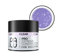 PALU - Gel constructor para uñas - UV/LED, duro, 3 fases, para extensiones, nail art - Transparente - Construcción de estructura - Pro Extreme Constructor Gel Clear 12g