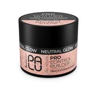 PALU - Gel constructor para uñas - UV/LED - Nail Art - Tixotrópico, 3 fases, duro, para extensión de uñas - Esqueleto reforzado - Pro Control Builder Gel 45 g Neutral Glow