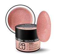 PALU - Gel constructor para uñas - UV/LED - Nail Art - Tixotrópico, 3 fases, duro, para extensión de uñas - Esqueleto reforzado - Pro Control Builder Gel 45 g Neutral Glow