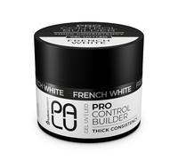 PALU - Gel constructor para uñas - UV/LED - Nail Art - Tixotrópico, 3 fases, duro, para extensión de uñas - Esqueleto reforzado - Pro Control Builder Gel 45 g French White