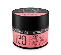 PALU - Gel constructor para uñas - UV/LED - Nail Art - Tixotrópico, 3 fases, duro, para extensión de uñas - Esqueleto reforzado - Pro Control Builder Gel 45 g Rouge