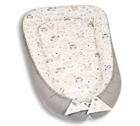 PaLulli® Nido de bebé para recién Nacido XXL 120 x 60 | Tumbona Nido para bebé | 100% algodón | con Bordes Protectores | 0-9 Meses