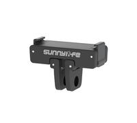 PALUMMA Adaptador plegable de montaje magnético para DJI Osmo Action 4/3/2, accesorios magnéticos, soporte de cámara, adaptador de conversión trípode (negro)