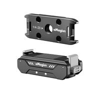 PALUMMA Adaptador plegable de montaje magnético para DJI OSMO Action 4/3, accesorios magnéticos, soporte de cámara, trípode adaptador de conversión