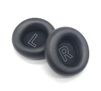 PALUMMA Almohadillas de cuero de proteína de repuesto para auriculares Bang & Olufsen Beoplay H4, almohadillas con espuma de aislamiento de ruido de alta densidad (negro)