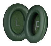 Palumma Almohadillas de repuesto para auriculares Bose QC45 QC35 QuietComfort 45, auriculares de piel de proteína, almohadillas de repuesto para Bose QC45 QC35 QuietComfort 45, verde