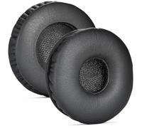Palumma Almohadillas de repuesto para auriculares Jabra Biz 2300 USB Duo/Biz 2300 QD/Biz 2300 USB MS, almohadilla de espuma viscoelástica de piel de proteína, color negro