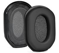 PALUMMA Almohadillas de repuesto para auriculares Walker's Razor con espuma de aislamiento de ruido de alta densidad, grosor añadido, almohadillas de repuesto para los oídos, color negro
