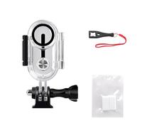 PALUMMA Carcasa de fotografía subacuática para Insta360 GO 3, carcasa protectora de buceo submarino con accesorios de soporte para fotografía subacuática, carcasa de buceo, accesorios de 40 m