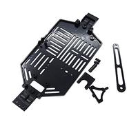 Palumma Chasis RC Armor Kit de chasis de acero inoxidable Armor Protection Underrun Plate para coche 1/16 SG1603 SG1604 UD1601 UD1602 RC (negro)