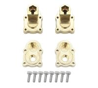 Palumma Eje trasero de latón para FMS 1/24 Power WAGON FCX24 RC accesorios de coche (rueda trasera)