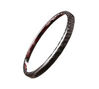 Palumma Emblema decorativo de fibra de carbono para coche compatible con 2020-2022 Alfa Romeo Giulia/Stelvio