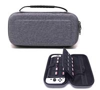 Palumma Estuche de Transporte Compatible con el Estuche de Consola de Juegos OLED de Nintendo Switch para un Gran Espacio de Almacenamiento para Ranuras para Tarjetas de Juego y Otros Accesorios