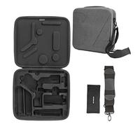 PALUMMA Funda de transporte para DJI Ronin RS 3, maleta protectora estabilizadora de mano con correa de hombro ajustable para accesorios de cardán, gris oscuro, 100%